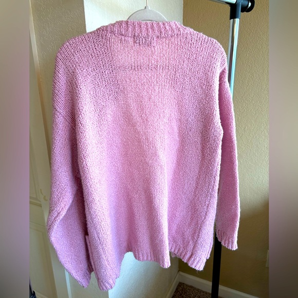 Vintage Cascade Classics Pink Cardigan with Pockets Size medium - Picture 3 of 4